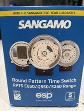 Sangamo Round Pattern Time Switch