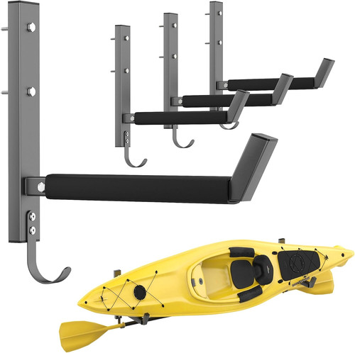 Wall mount kayak rack - mount, for