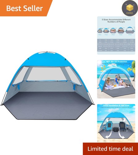 Spacious beach tent - beach, 4-5