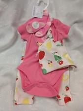 Bebe Bonito 4pc Set Bodysuit