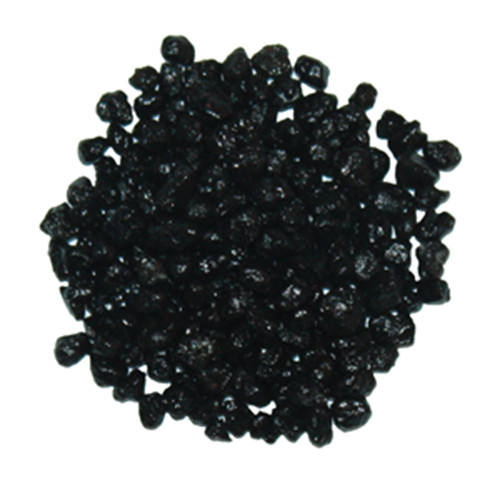 Premium black aquarium gravel - black,