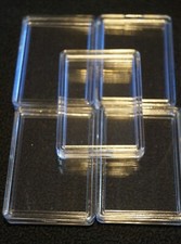 5 X AIRTIGHT ACRYLIC CAPSULE