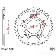 JT Rear Sprocket 39 Tooth 520