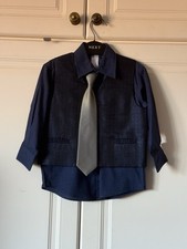 Boys Navy Formal Suit Age 2