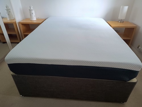 Double bed divan including - bed,