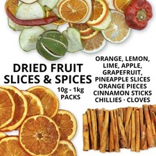 Dried Fruit Slices & Spices - Oranges | Cinnamon - Decorations Christmas Wreaths