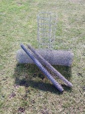 Chicken Wire Mesh 7m Approximately Length  Used & Unused. (Bundle)