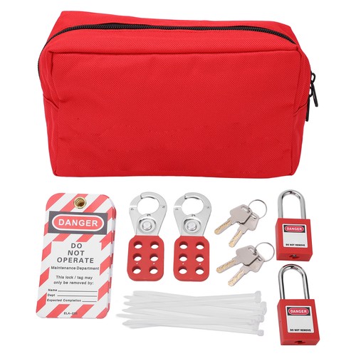 Lockout tagout kit electrical - lockout,
