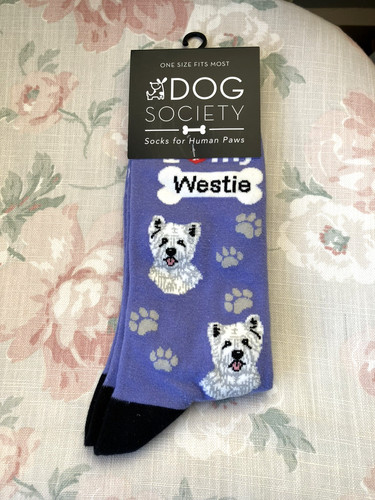 Bnwt sock society - sock, westie