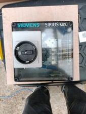 Siemens Sirius MCU motor starter w/ AS-i bus connection in a plastic enclosure