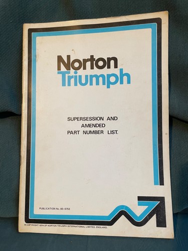 Norton triumph supersession - norton,triumph,