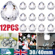 12X CRYSTAL CLEAR 30MM 40MM