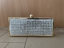 River Island Clutch Bag Gold