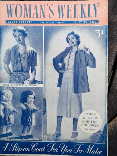 Vintage woman weekly july - weekly,