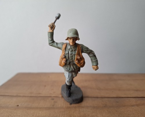Elastolin german army soldier - elastolin,
