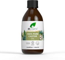 Dr Organic Castor Oil, 100% Pure & Cold Pressed, Nourish & Condition, for Dry Sk