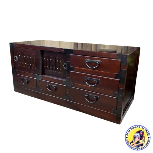 Japanese tansu chest - japanese,
