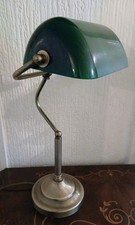 Tall vintage bankers desk lamp - bankers,