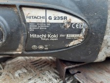 Old Well Used Grubby Hitachi G 23sr 110v 2000w Koki Disc Cutter Working Order
