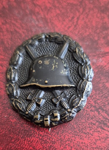 Ww1 german wound badge - ww1,