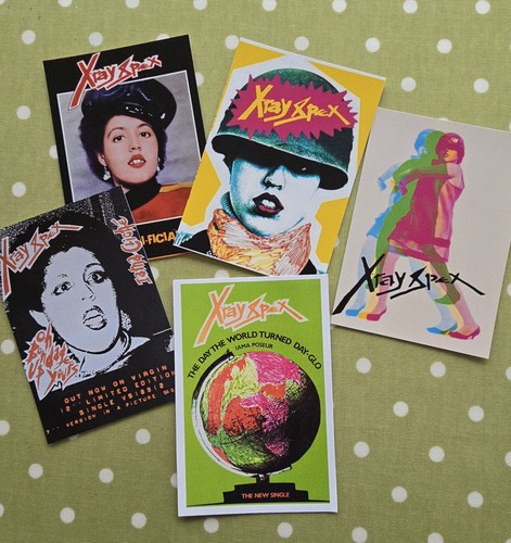 Ray spex postcard size - spex, x