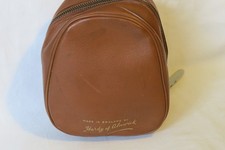 VINTAGE HARDY LARGE LEATHER SALMON FLY FISHING REEL CASE