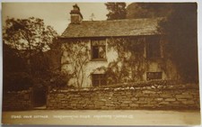 Vintage Postcard of Dove Cottage Wordsworth's House Grasmere