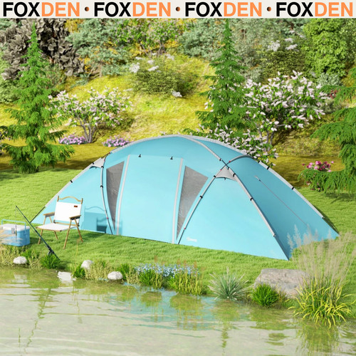 Man family camping - man,