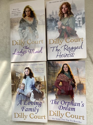 Dilly court books - 4x,
