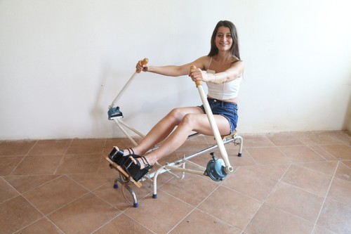 Skiff rowing machine - skiff,