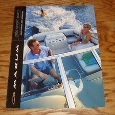 Original 2001 Maxum 1900 Sport