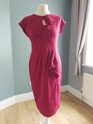 Vintage inspired dress - vintage, red