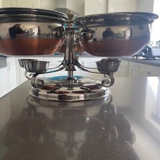 Bargain rotating indian karahi Stands!