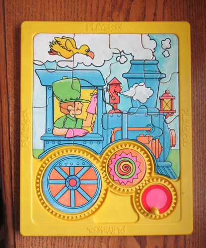 Vintage playskool puzzle - vintage,