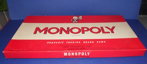 Vintage monopoly boardgame - monopoly,