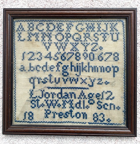 Genuine victorian needlework - victorian,
