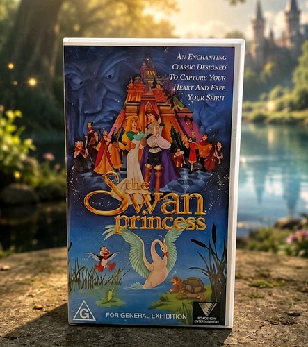 The swan princess vhs pal - the,