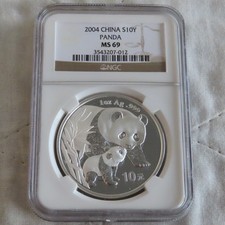 CHINA 2004 PANDA 1oz .999