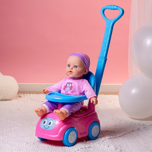 Baby doll with stroller push - doll,