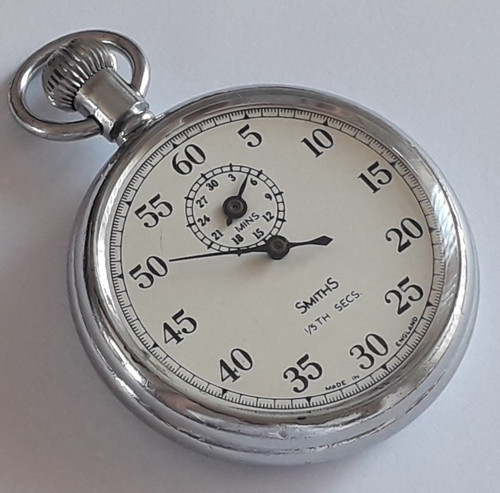 Smiths stopwatch 5th secs - stopwatch,