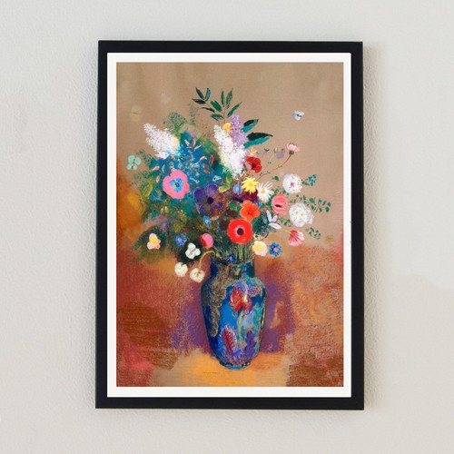 1905 vase flowers painting - of,
