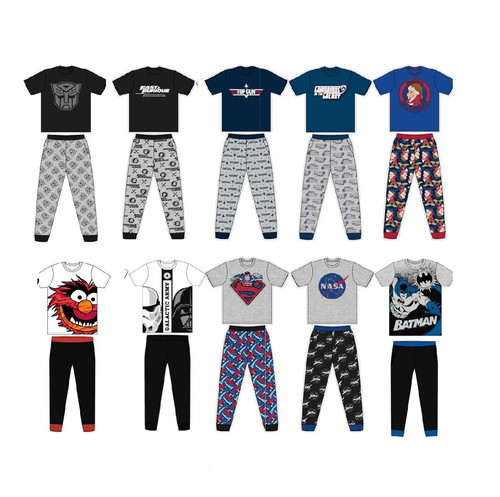 Mens character pyjamas - mens,