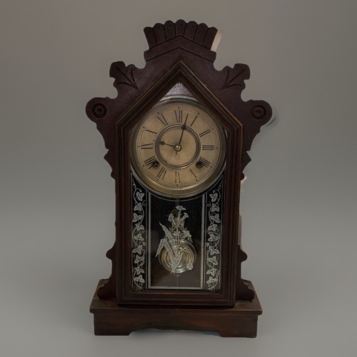 Antique ansonia parlor mantel - ansonia,