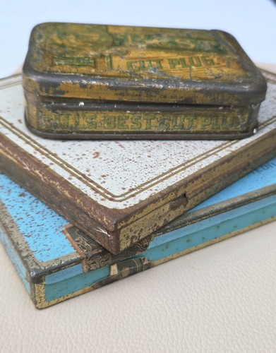 Antique empty tobacco - 3,