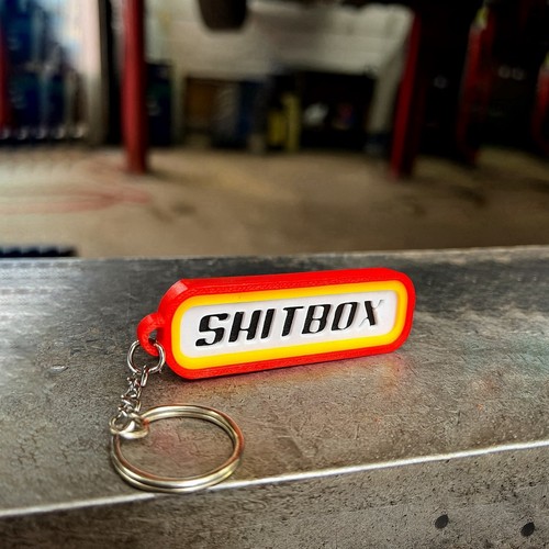 Shitbox keyring for - shitbox, car