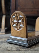 Antique Carved Oak C1900 Book