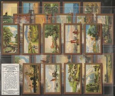 CAVANDERS-FULL SET- REPRODUCTIONS OF CELEBRATED OIL PAINTINGS (25 CARDS) 