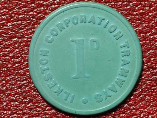 Tramways token ilkeston derby - ilkeston,