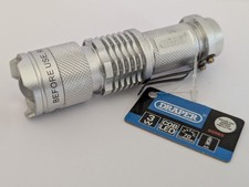 Draper 3W LED Aluminium EDC