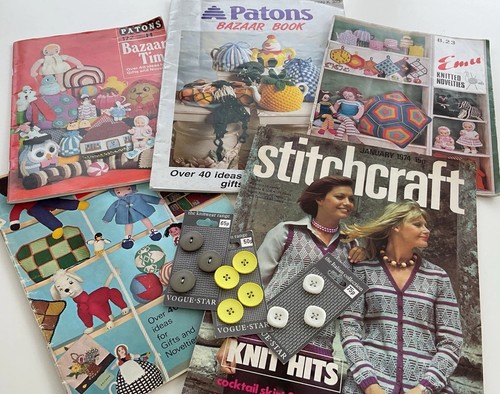 Vintage patons emu - emu, knitting
